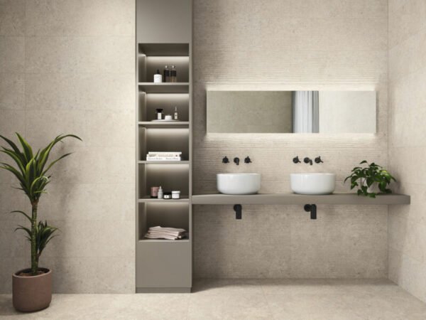 Baldocer Stoneland Ivory wandtegel 30X90 Mat - Wandtegels | Lapy