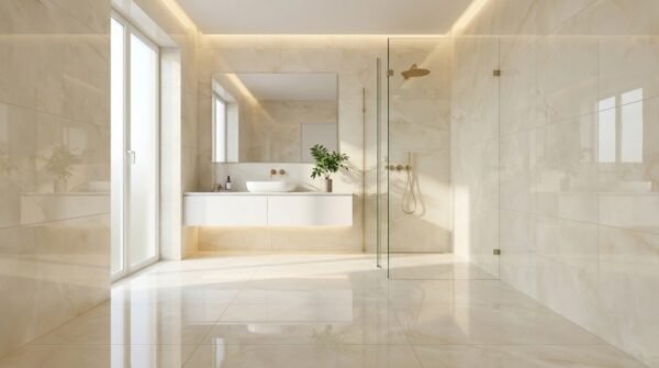 Baldocer Quios Cream 120X120 Glans - Vloertegels | Lapy