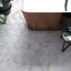 Cifre Hexagon Diamond Gold 15X17 Mat - Vloertegels | Lapy