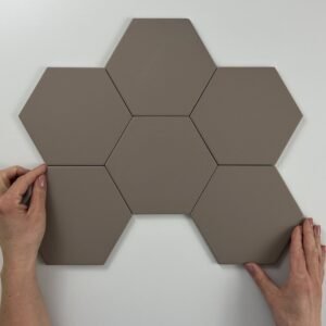 Cifre Hexagon Timeless Taupe 15X17 Mat - Vloertegels | Lapy