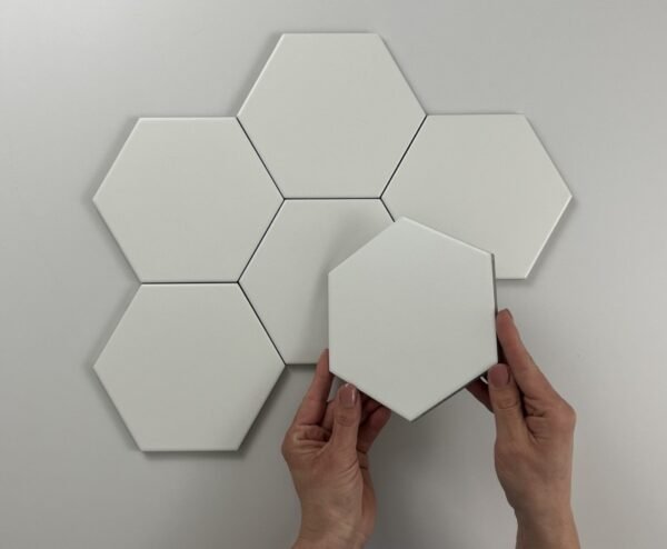 Cifre Hexagon Timeless White 15X17 Mat - Vloertegels | Lapy