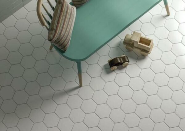 Cifre Hexagon Timeless White 15X17 Mat - Vloertegels | Lapy