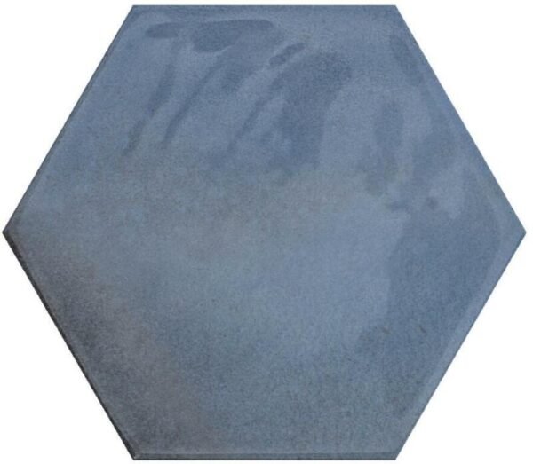 Cifre Hexagon Moon Blue 16X18 Glans - Wandtegels | Lapy