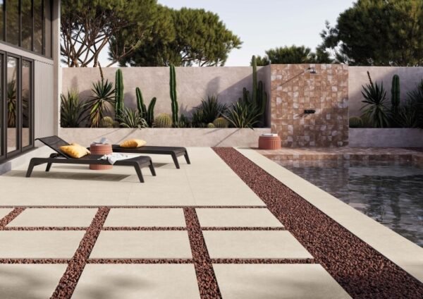 Cifre Terrastegel Acron Ivory 20mm 90X90 Mat - Vloertegels | Lapy