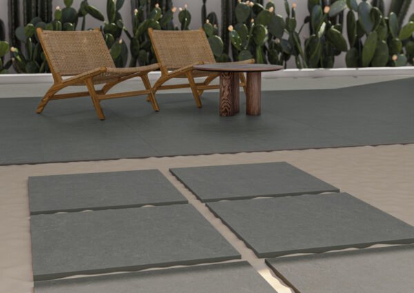 Cifre Terrastegel Acron Anthracite 20mm 90X90 Mat - Vloertegels | Lapy
