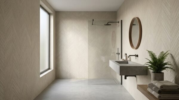 Midtown Cream Look decor wandtegel 30X90 Mat - Wandtegels | Lapy