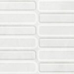 Cifre Alure White Oval decor wandtegel 30X75 Mat - Wandtegels | Lapy