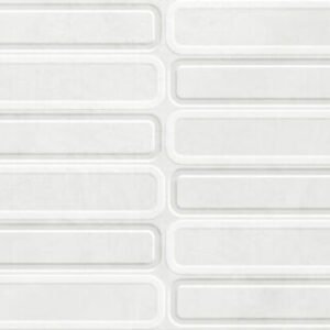Cifre Alure White Oval decor wandtegel 30X75 Mat - Wandtegels | Lapy