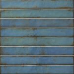 La Platera Brick Raku Turquoise mozaiektegel 35x35 cm Glans - Wandtegels | Lapy