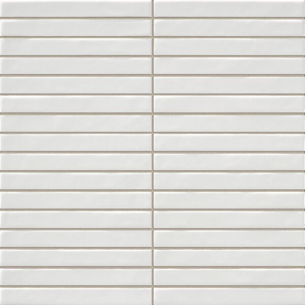 La Platera Pencil Kromo White mozaiektegel 35x35 cm Glans - Wandtegels | Lapy
