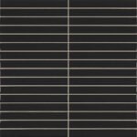 La Platera Pencil Kromo Black mozaiektegel 35x35 cm Glans - Wandtegels | Lapy