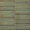 La Platera Pencil Raku Emerald mozaiektegel 35x35 cm Glans - Wandtegels | Lapy
