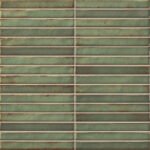 La Platera Pencil Raku Emerald mozaiektegel 35x35 cm Glans - Wandtegels | Lapy