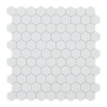 By Goof mozaiek hexagon white 30x30 cm Mat - Wandtegels | Lapy