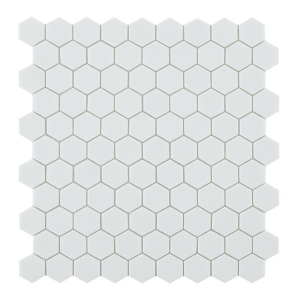 By Goof mozaiek hexagon white 30x30 cm Mat - Wandtegels | Lapy