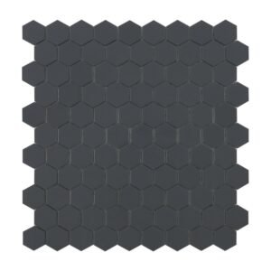 By Goof mozaiek hexagon dark grey 30x30 cm Mat - Wandtegels | Lapy