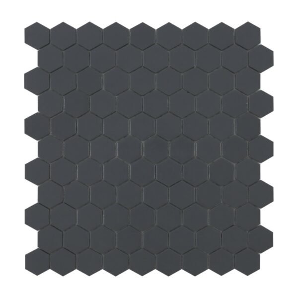 By Goof mozaiek hexagon dark grey 30x30 cm Mat - Wandtegels | Lapy