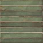 La Platera Brick Raku Emerald mozaiektegel 35x35 cm Glans - Wandtegels | Lapy