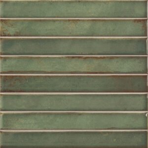 La Platera Brick Raku Emerald mozaiektegel 35x35 cm Glans - Wandtegels | Lapy