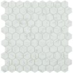 By Goof mozaiek hexagon statuario 30x30 cm Mat - Wandtegels | Lapy