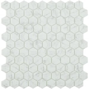 By Goof mozaiek hexagon statuario 30x30 cm Mat - Wandtegels | Lapy
