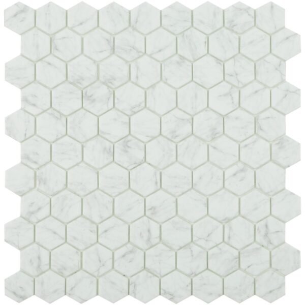 By Goof mozaiek hexagon statuario 30x30 cm Mat - Wandtegels | Lapy