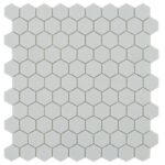 By Goof mozaiek hexagon light grey 30x30 cm Mat - Wandtegels | Lapy
