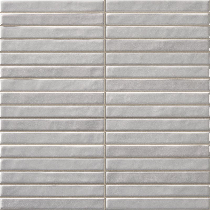 La Platera Pencil Kromo Ash mozaiektegel 35x35 cm Glans