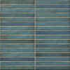 La Platera Pencil Raku Turquoise mozaiektegel 35x35 cm Glans - Wandtegels | Lapy