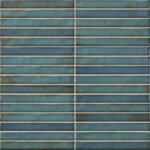 La Platera Pencil Raku Turquoise mozaiektegel 35x35 cm Glans - Wandtegels | Lapy