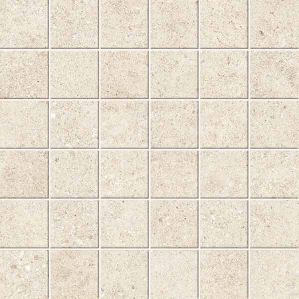 Atlas Concorde Solution Yacht Ivory mozaiek op net 30x30 cm Mat - Vloertegels | Lapy