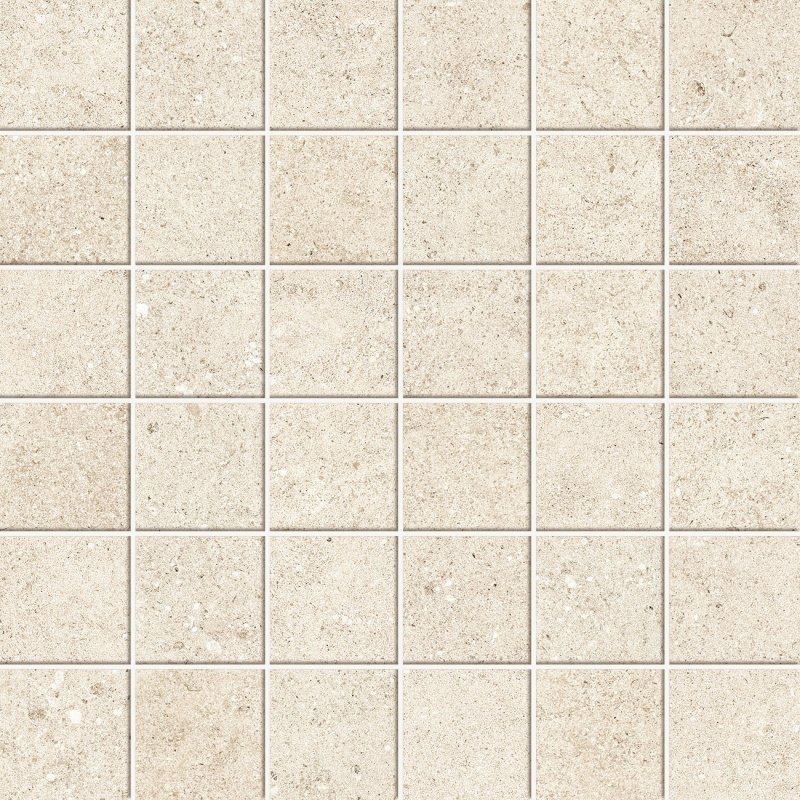Atlas Concorde Solution Yacht Ivory mozaiek op net 30x30 cm Mat