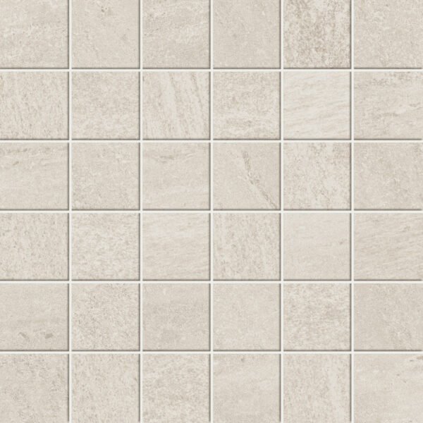 Atlas Concorde Solution Ultrablock White mozaiek op net 30x30 cm Mat - Vloertegels | Lapy