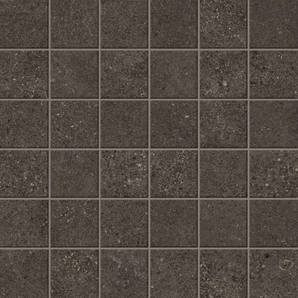 Atlas Concorde Solution Yacht Anthracite mozaiek op net 30x30 cm Mat - Vloertegels | Lapy