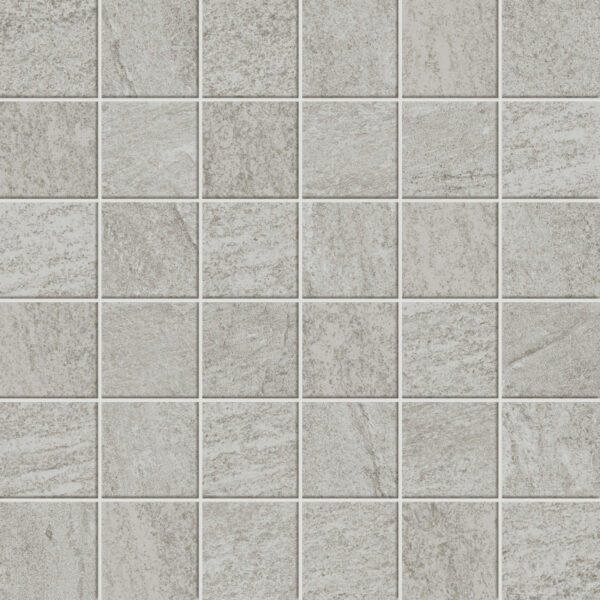 Atlas Concorde Solution Ultrablock Silver mozaiek op net 30x30 cm Mat - Vloertegels | Lapy