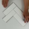 Equipe Kalma White 6X18,6 Mat - Vloertegels | Lapy