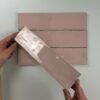 Cifre Colonial Pink 7,5X30 Glans - Wandtegels | Lapy