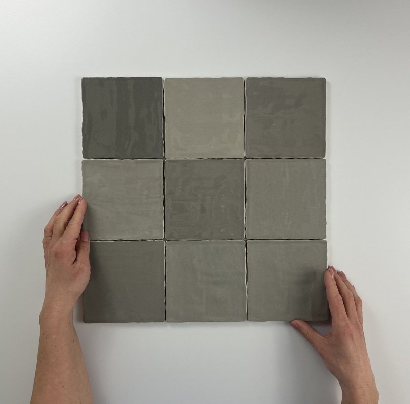 By Goof Moos Grey handvorm 13X13 Glans