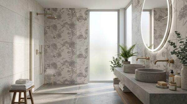 Cifre Borneo White Malone decor wandtegel 30X75 Mat - Wandtegels | Lapy