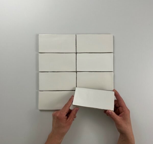 Cifre Atlas White Mate 7,5X15 Mat - Wandtegels | Lapy