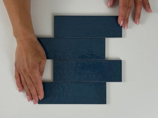 Equipe Kalma Deep Blue 6X18,6 Glans - Wandtegels | Lapy