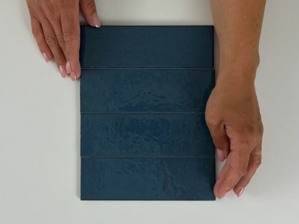 Equipe Kalma Deep Blue 6X18,6 Glans - Wandtegels | Lapy