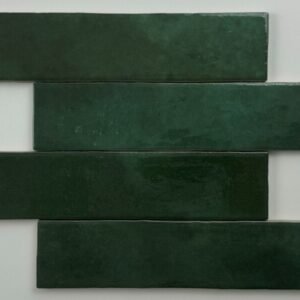 Equipe Trend tegels donker groen 6X24,6 Glans - Wandtegels | Lapy