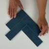 Equipe Kalma Deep Blue 6X18,6 Glans - Wandtegels | Lapy