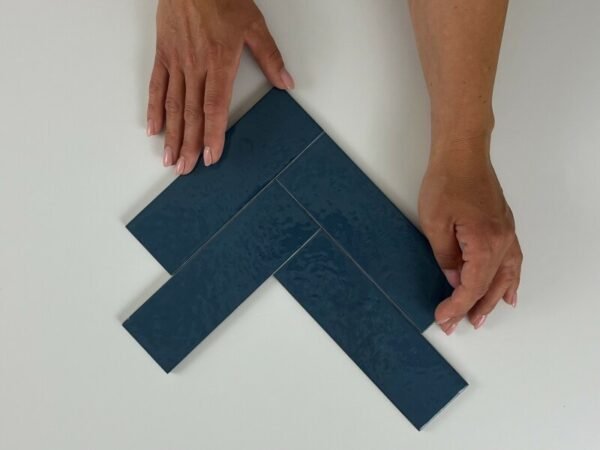 Equipe Kalma Deep Blue 6X18,6 Glans - Wandtegels | Lapy