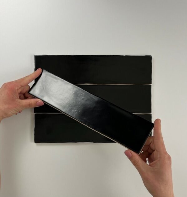 Cifre Colonial Black 7,5X30 Mat - Wandtegels | Lapy
