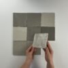 By Goof Moos Taupe handvorm 13X13 Glans - Wandtegels | Lapy