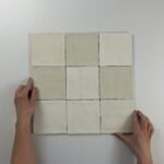 By Goof Moos Ivory handvorm 13X13 Glans - Wandtegels | Lapy